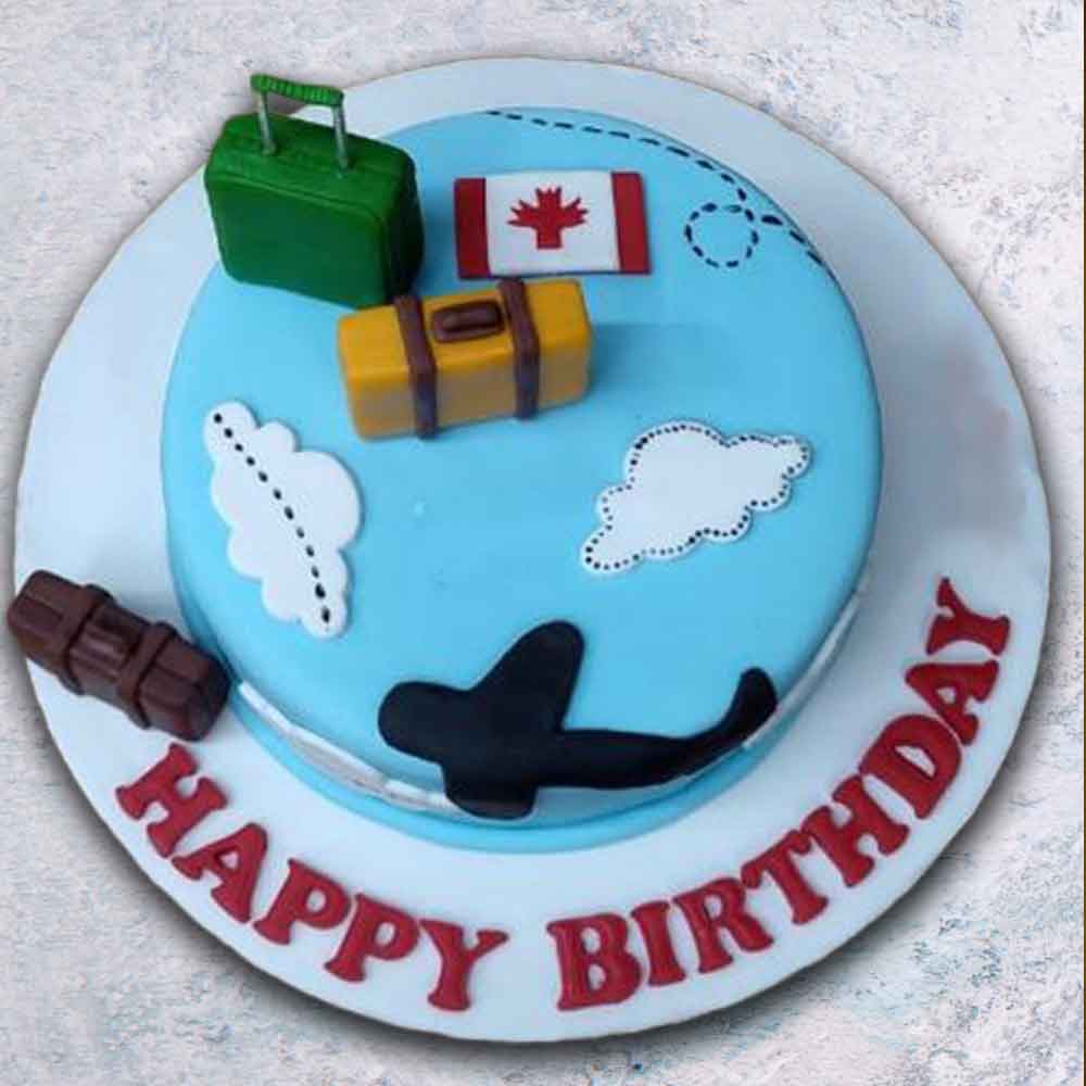 Send Airplane Journey Pilot cake Online - GAL21-96042 | Giftalove